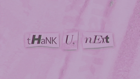 thank u, next (lyric video) GIFs - Find & Share on GIPHY