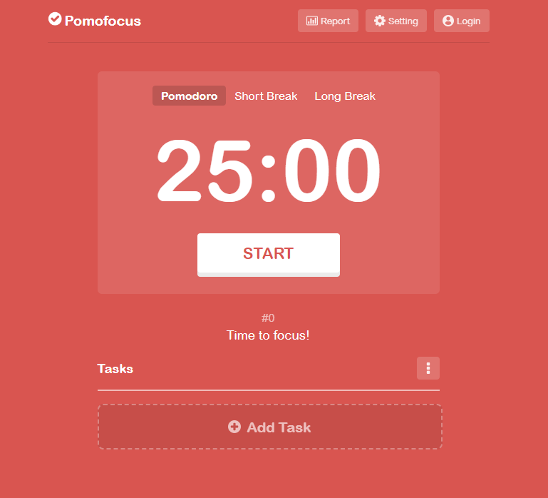 best Pomodoro app. #11 Pomofocus