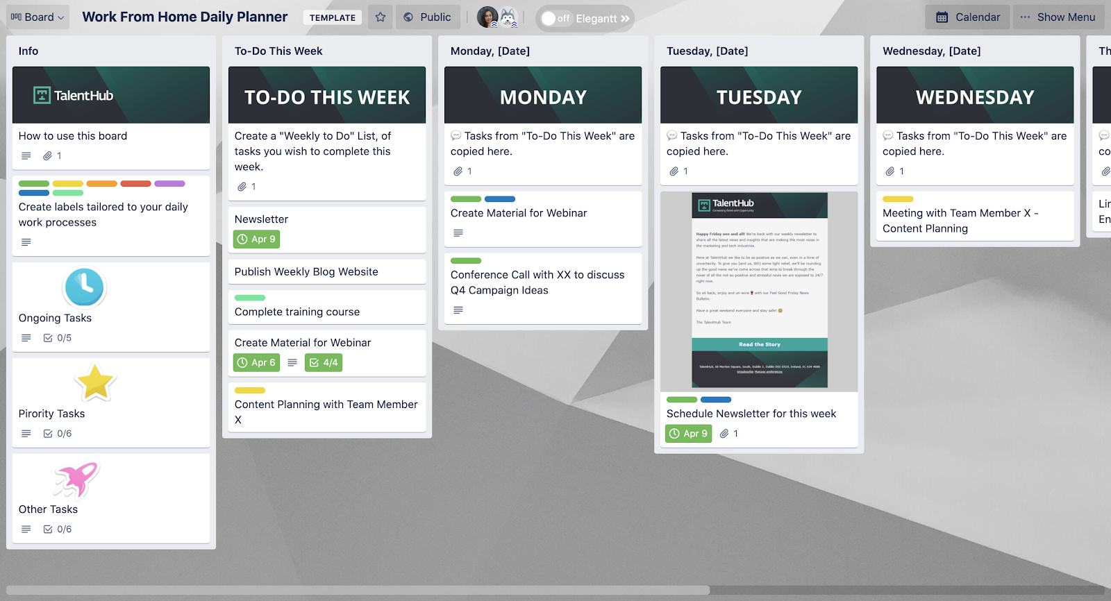 13 digital planner app options: #4 Trello