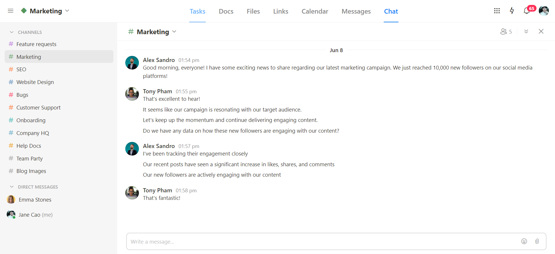 19 Best Team Chat Apps For Business in 2023 - The Upbase Blog