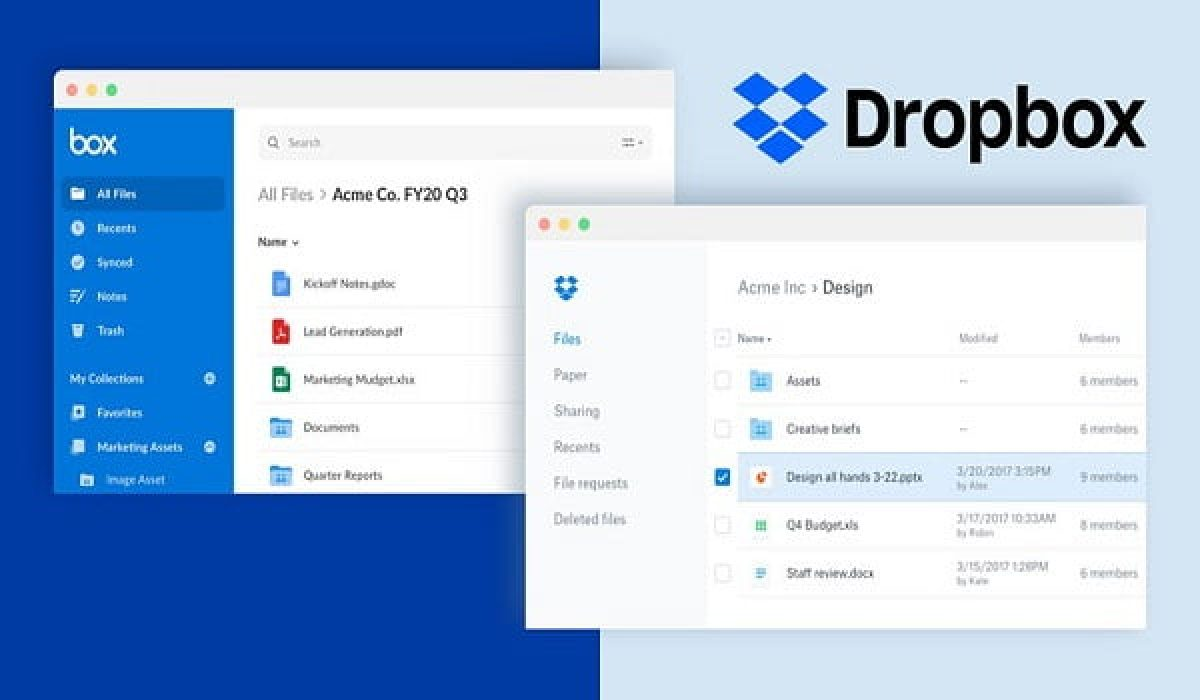 19 Best Work-From-Home App Options for online file storage - #2 Dropbox