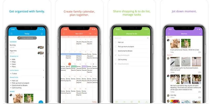 FamCal - a great family-shared calendar app