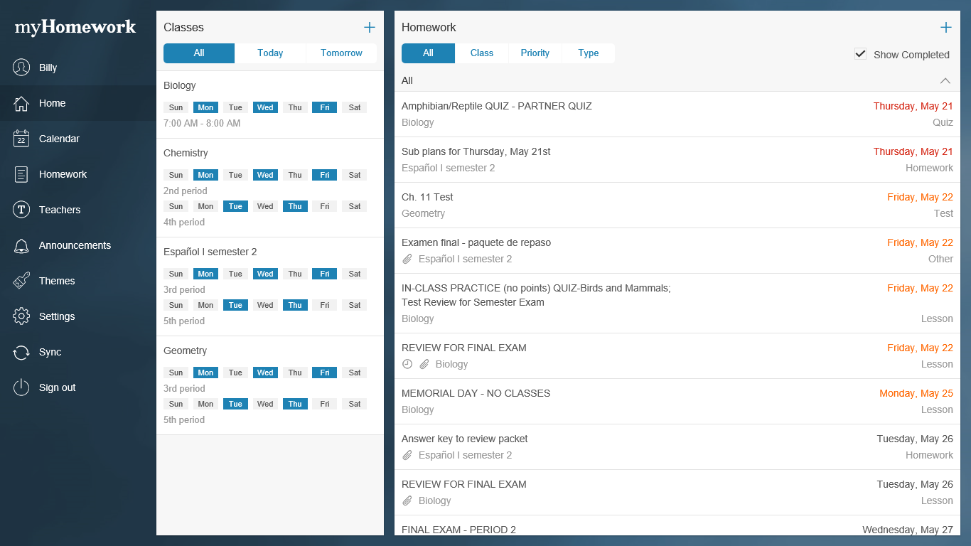 Homework Planner: A Fun and Effective Academic Assistant School Task  Tracker and Assignment Organizer