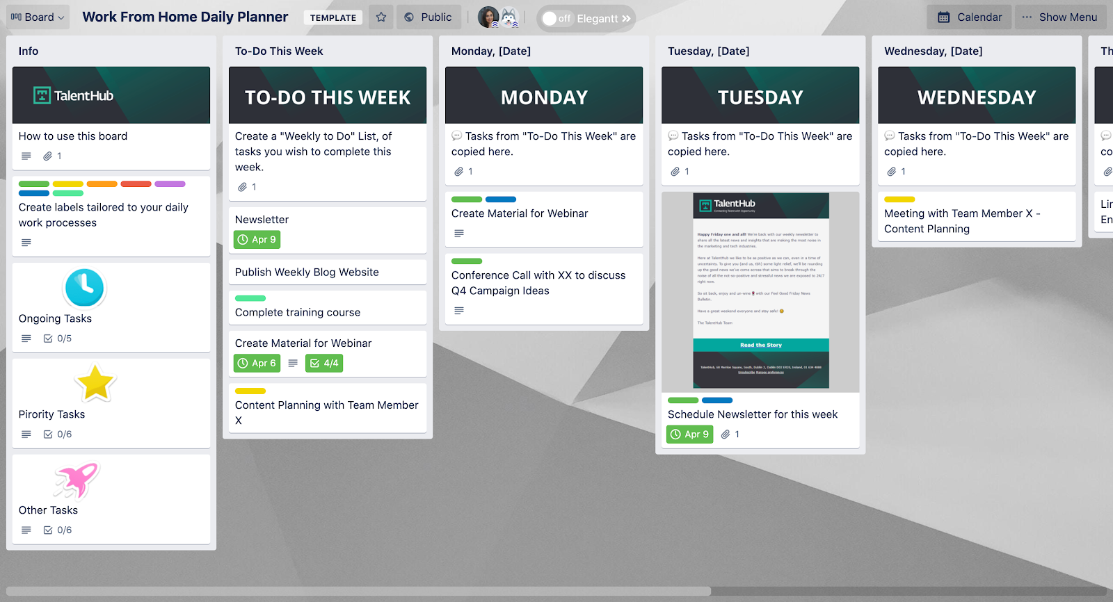 Best Planner Apps for Students: #5 Trello