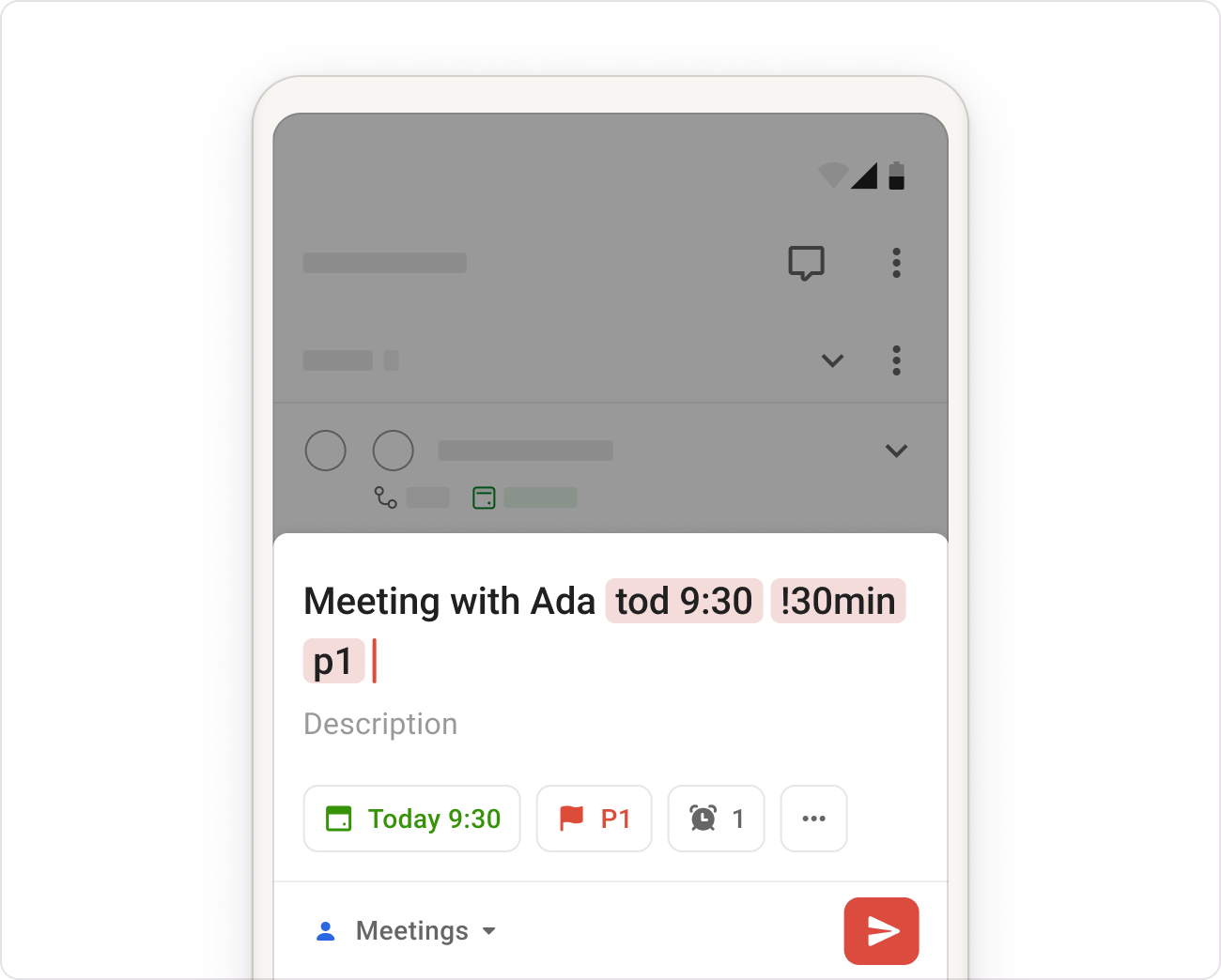 Todoist vs Things 3: Things 3's NLP