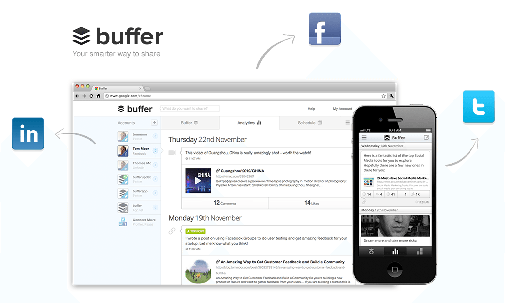 16+ Best Team Productivity Tools | #17 Buffer