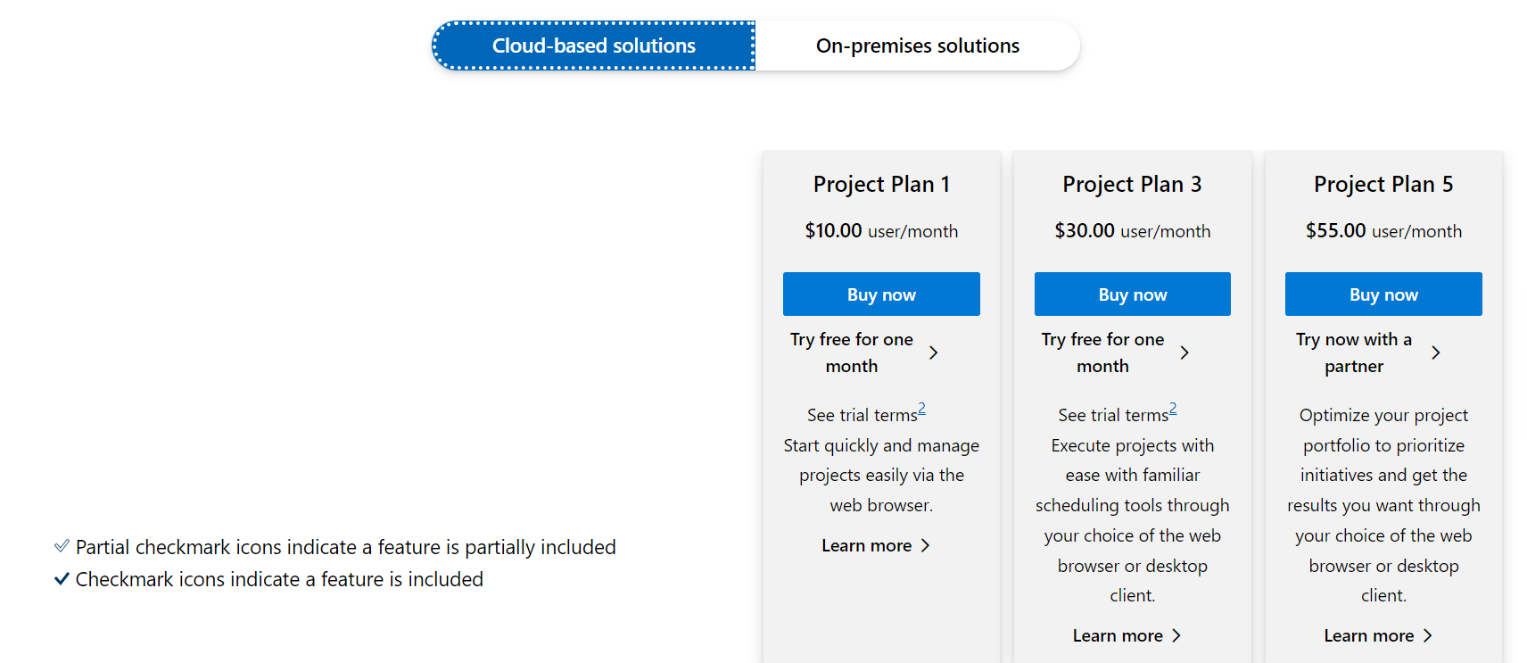 Microsoft Project vs Planner: Cost | MS Project Online Pricing