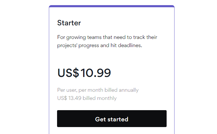 How Much Is Asana? Asana Starter Plan