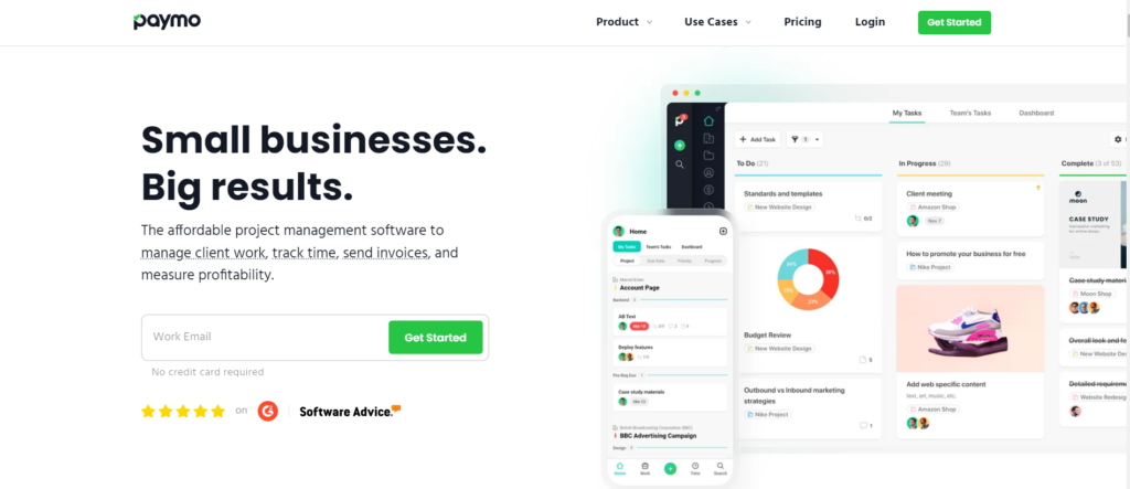 Paymo Project Management Software Review 2025: Features, UI, & Pricing ...