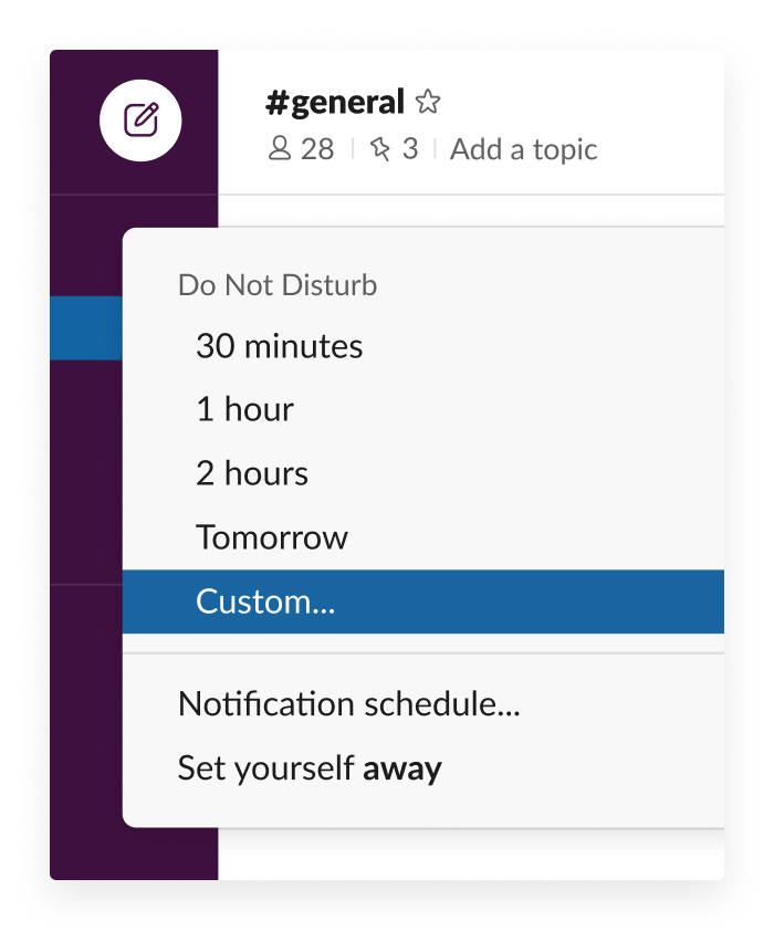 Benefits Of Slack For Work - Its Key Features: Customizable Notifications