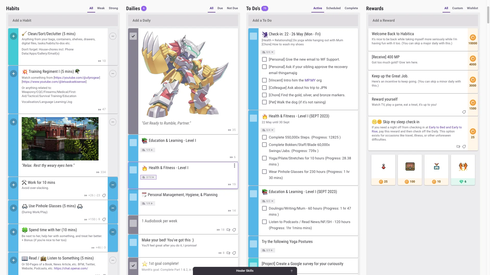 11 Best ADHD To-do List App Picks | #8. Habitica — Best for gamified task management