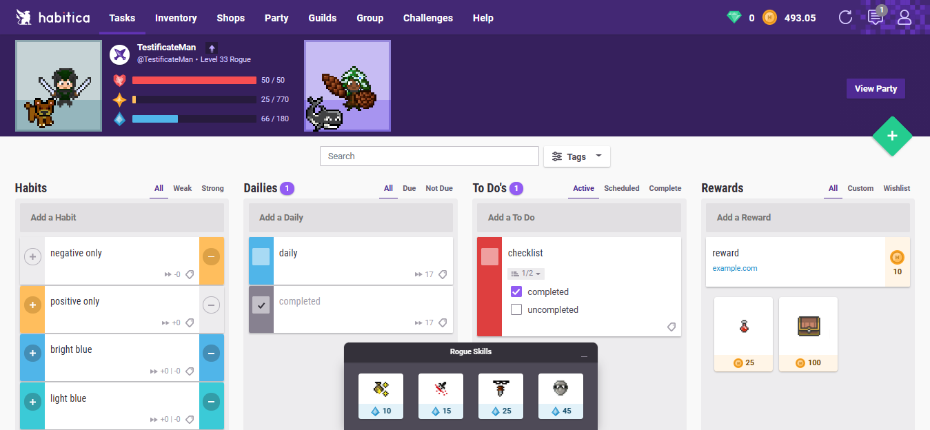 12 Top Free Task Management Software For Individuals - #10 Habitica